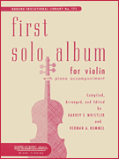 FIRST SOLO ALBUM VIOLIN SOLO cover